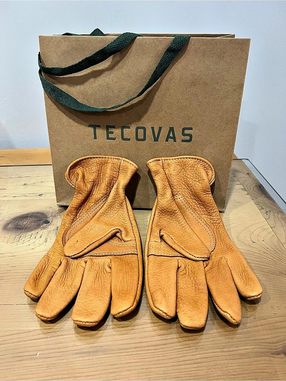 Tecovas Leather Gloves in Tan